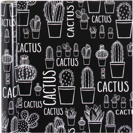 Geschenkpapier, Kaktus, B 50 cm, 80 g, 5 m/ 1 Rolle [HOB-192010]