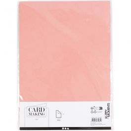 Karton, A4, Blatt 210x297 mm, 210 g, Dunkelrosa, 10 Bl./ 1 Pck [HOB-21183]