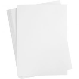 Karton, farbig, A2, Blatt 420x594 mm, 180 g, Weiß, 100 Bl./ 1 Pck [HOB-21310]