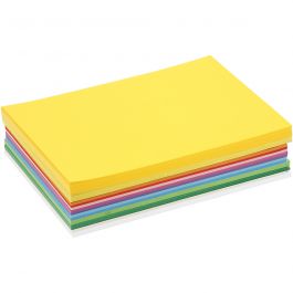 Frühlingskarton, A5, Blatt 148x210 mm, 180 g, Sortierte Farben, 60 Bl. sort./ 1 Pck [HOB-214350]
