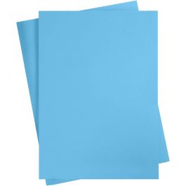 Karton, farbig, A2, Blatt 420x594 mm, 180 g, Blau, 10 Bl./ 1 Pck [HOB-21520]