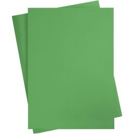 Karton, farbig, A2, Blatt 420x594 mm, 180 g, Grasgrün, 10 Bl./ 1 Pck [HOB-21523]