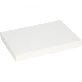 Faltschachtelkarton, Blatt 25,5x36 cm, Dicke 0,4 mm, 250 g, Weiß, 100 Bl./ 1 Pck [HOB-21990]