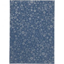 Papier, A4, Blatt 210x297 mm, 80 g, Blau, 20 Bl./ 1 Pck [HOB-221004]