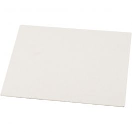 Leinwandplatte, ,A5, Dicke 3 mm, Weiß, 1 Stk [HOB-225130]