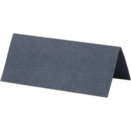 Tischkarten, Größe 9x4 cm, 220 g, Blau, 20 Stk/ 1 Pck [HOB-228714]