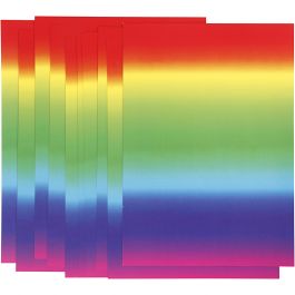 Regenbogen-Papier, A4, Blatt 210x297 mm, 180 g, 10 Bl./ 1 Pck [HOB-229830]