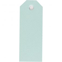 Manila-Anhänger, Größe 3x8 cm, 220 g, Hellblau, 20 Stk/ 1 Pck [HOB-234018]