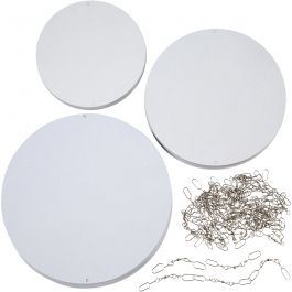 Hängeschmuck, D 12+15+18 cm, 300 g, 20 Set/ 1 Pck [HOB-23580]