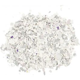 Terrazzo-Flocken, Hellgrau, 90 g/ 1 Dose [HOB-24593]