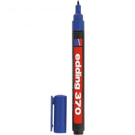 Edding 370 Marker, Strichstärke 1 mm, Blau, 1 Stk [HOB-25008]