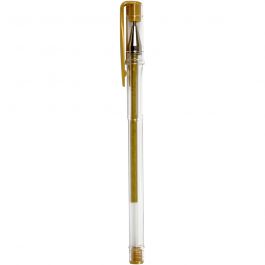 Gelschreiber, Strichstärke 0,8 mm, Gold, 6 Stk/ 1 Pck [HOB-25107]
