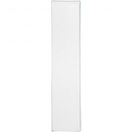 Leinwand, T 1.6 cm, Größe 10x50 cm, 360 g, Weiß, 10 Stk/ 1 Pck [HOB-25708]