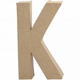 Buchstaben, K, H 20,3 cm, B 11,5 cm, Dicke 2,5 cm, 1 Stk [HOB-26610]