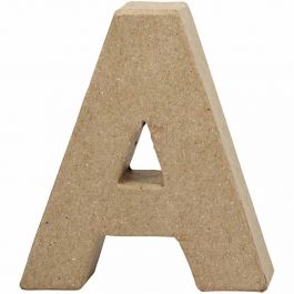 Buchstaben, A, H 10 cm, B 9,5 cm, Dicke 1,7 cm, 1 Stk [HOB-26639]