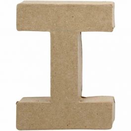 Buchstaben, I, H 10 cm, B 7,5 cm, Dicke 1,7 cm, 1 Stk [HOB-26647]