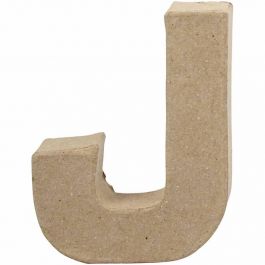 Buchstaben, J, H 10 cm, B 8 cm, Dicke 1,7 cm, 1 Stk [HOB-26648]