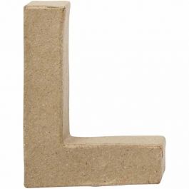 Buchstaben, L, H 10 cm, B 7,5 cm, Dicke 1,7 cm, 1 Stk [HOB-26650]