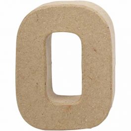 Buchstaben, O, H 10 cm, B 7,8 cm, Dicke 1,7 cm, 1 Stk [HOB-26653]