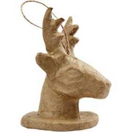 Rentier-Trophäe, H: 10,5 cm, 1Stck [HOB-26681]