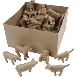 Tiere, Mini , H 8-12 cm, 60 Stk/ 1 Pck [HOB-26689]