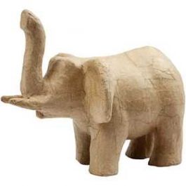 Elefant, groß, H 15 cm, 1Stck. [HOB-26690]