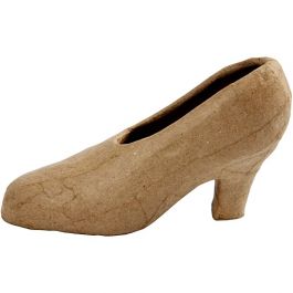 Damenschuh, H 9 cm, L 18 cm, 1 Stk [HOB-26695]