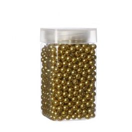 Perlen 8mm Gold 220 Gramm (1 St.) [IFS-27058]