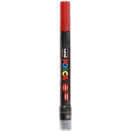 Posca Marker , Nr. PCF350, Strichstärke 1-10 mm, Pinsel, Rot, 1 Stk [HOB-271040]