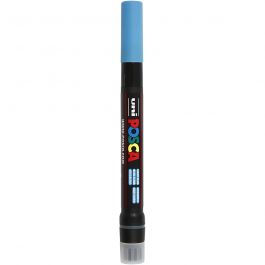Posca Marker , Nr. PCF350, Strichstärke 1-10 mm, Pinsel, Hellblau, 1 Stk [HOB-271057]