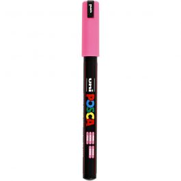 Posca Marker , Nr. PC-1MR, Strichstärke 0,7 mm, extrafein, Pink, 1 Stk [HOB-272056]