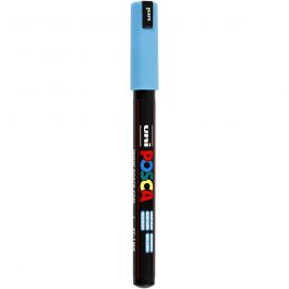 Posca Marker , Nr. PC-1MR, Strichstärke 0,7 mm, extrafein, Hellblau, 1 Stk [HOB-272057]
