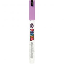 Posca Marker , Nr. PC-1MR, Strichstärke 0,7 mm, extrafein, Pastellila, 1 Stk [HOB-272155]