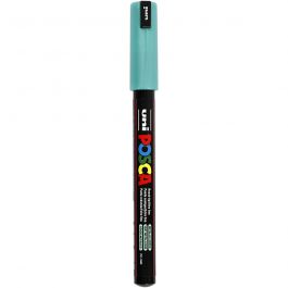 Posca Marker , Nr. PC-1MR, Strichstärke 0,7 mm, extrafein, Metallic-Grün, 1 Stk [HOB-272870]