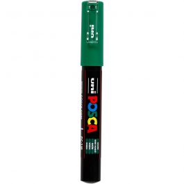 Posca Marker , Nr. PC-1M, Strichstärke 0,7 mm, extrafein, Grün, 1 Stk [HOB-273036]