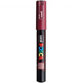 Posca Marker , Nr. PC-1M, Strichstärke 0,7 mm, extrafein, Bordeaux, 1 Stk [HOB-273050]