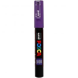 Posca Marker , Nr. PC-1M, Strichstärke 0,7 mm, extrafein, Violett, 1 Stk [HOB-273055]