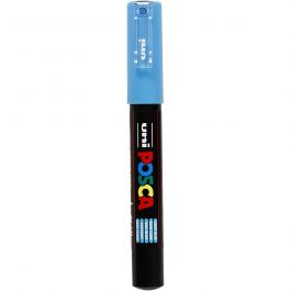 Posca Marker , Nr. PC-1M, Strichstärke 0,7 mm, extrafein, Hellblau, 1 Stk [HOB-273057]