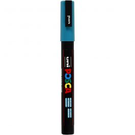 Posca Marker , Nr. PC-3M, Strichstärke 0,9-1,3 mm, fein, Smaragdgrün, 1 Stk [HOB-274016]