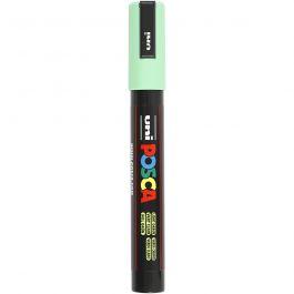 Posca Marker , Nr. PC-5M, Strichstärke 2,5 mm, Medium, Hellgrün, 1 Stk [HOB-276033]
