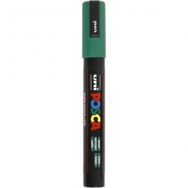 Posca Marker , Nr. PC-5M, Strichstärke 2,5 mm, Medium, Grün, 1 Stk [HOB-276036]