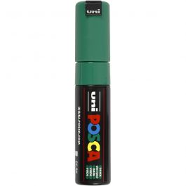 Posca Marker , Nr. PC-8K, Strichstärke 8 mm, breit, Grün, 1 Stk [HOB-278036]