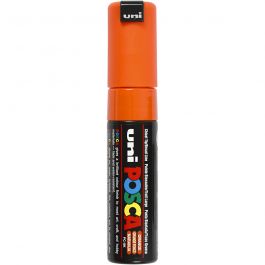 Posca Marker , Nr. PC-8K, Strichstärke 8 mm, breit, Orange, 1 Stk [HOB-278054]