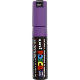 Posca Marker , Nr. PC-8K, Strichstärke 8 mm, breit, Violett, 1 Stk [HOB-278055]