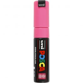 Posca Marker , Nr. PC-8K, Strichstärke 8 mm, breit, Pink, 1 Stk [HOB-278056]