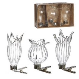 Vasen auf Clip Transparent Ø4mm (3 Stück) [IFS-28092]