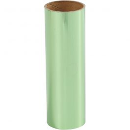 Dekofolie, B 15,5 cm, Dicke 0,02 mm, Grün, 50 cm/ 1 Rolle [HOB-283565]