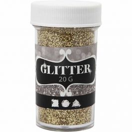 Glitter, Gold, 20 g/ 1 Dose [HOB-284280]