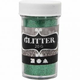 Glitter, Grün, 20 g/ 1 Dose [HOB-284287]