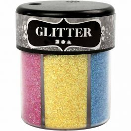 Glitter, Sortierte Farben, 6x13 g/ 1 Dose [HOB-28430]